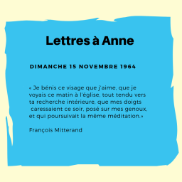 Madame lit un extrait d&rsquo;une lettre de Mitterrand