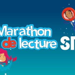 Madame lit pour un marathon!!!