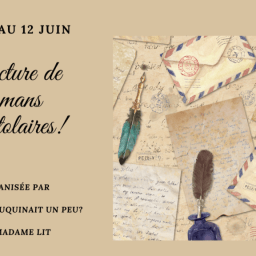 Madame lit le bilan de la lecture de romans épistolaires